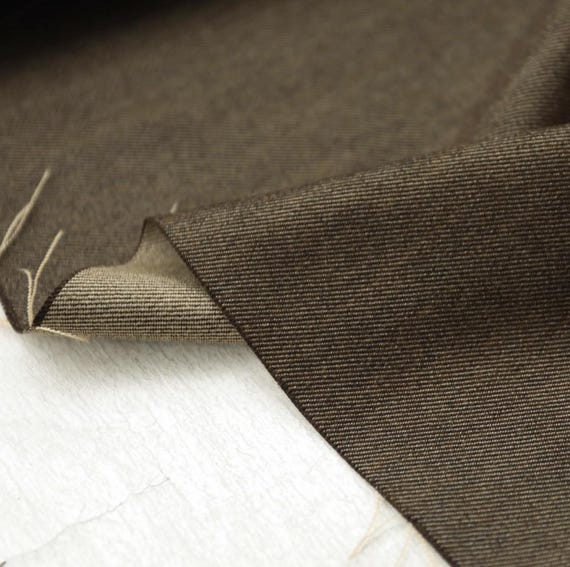 Worsted Wool fabric by the yard SUITING Fabric