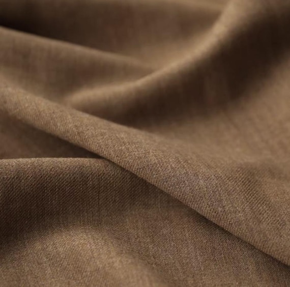 Wool fabric by the yard SUITING Fabric