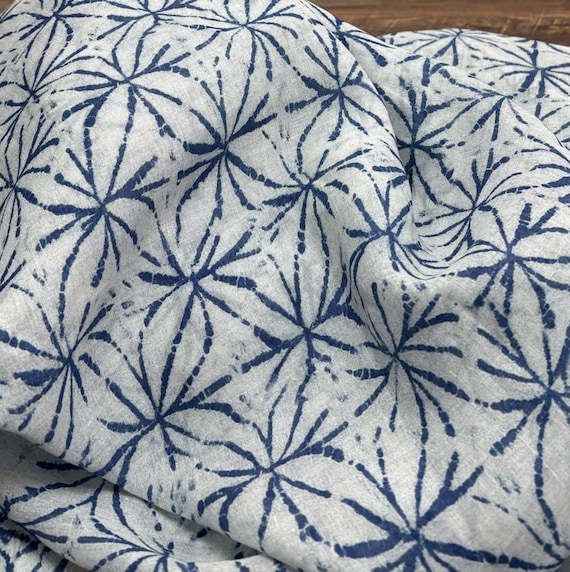 Print ramie fabric by the yard