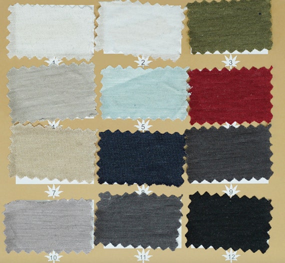 180gsm Knit ramie fabric by the yard