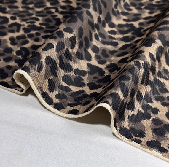 Multi Options Animal pattern denim cotton fabric by the yard