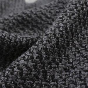 Tweed wool fabric by the yard