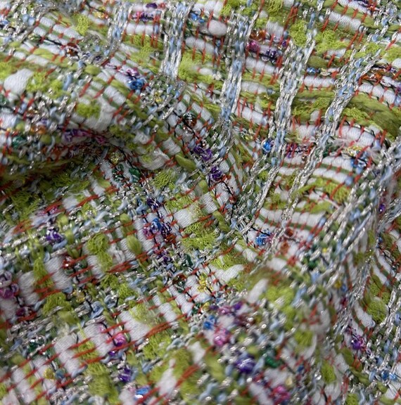 Tweed fabric by the yard