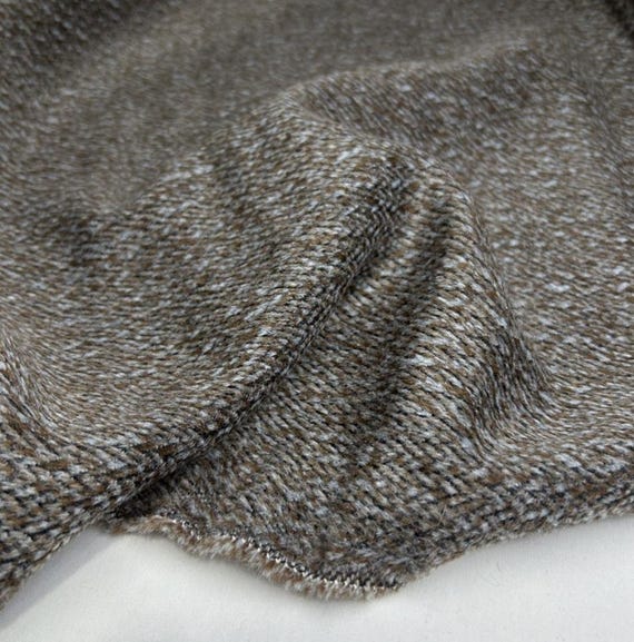 Herringbone wool fabric by the yard