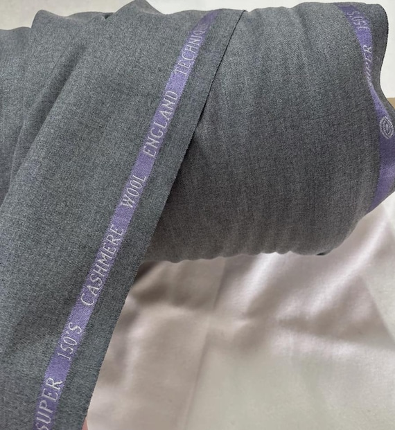 Worsted Wool fabric by the yard