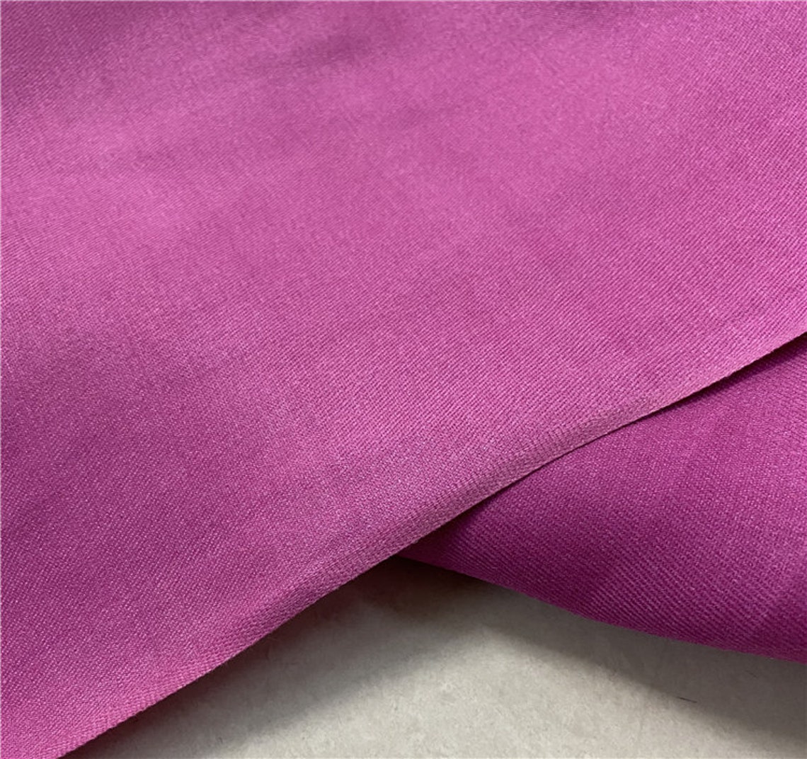 Twill Silk fabric by the yard Etsy