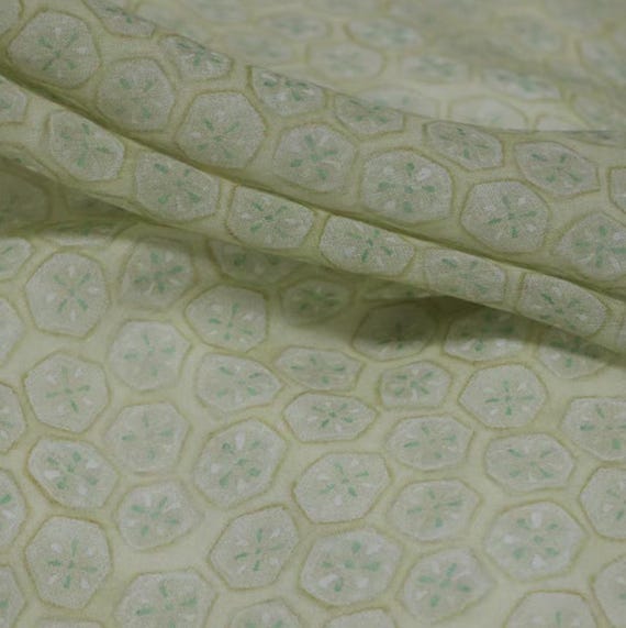 Print ramie fabric by the yard for blouses, dresses,  skirts, clothes fabric