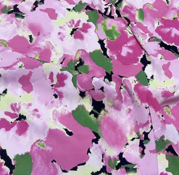 Print viscose fabric by the yard
