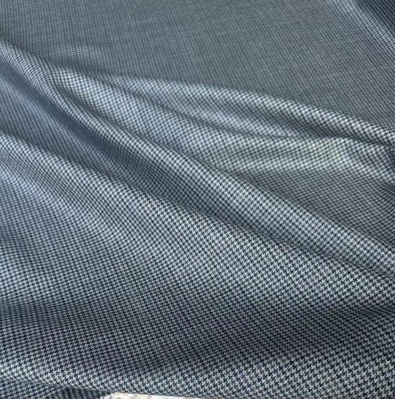 Tussah Silk wool worsted fabric by the yard