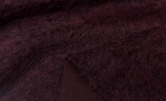 Knit Cashmere Wool fabric by the yard