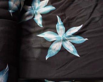 Knit silk jersey fabric by the yard