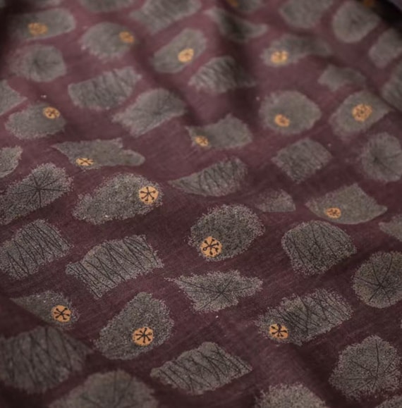 Print Linen fabric by the yard