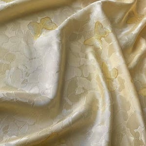 Jacquard Print Seidenstoff Meterware