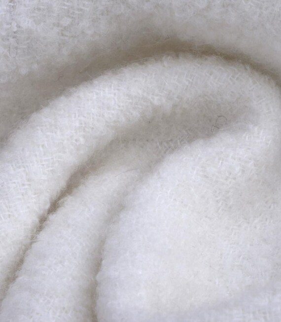 Babyllama wool fabric by the yard