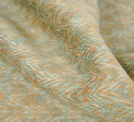 Double Sided Alpaca wool fabric by the yard