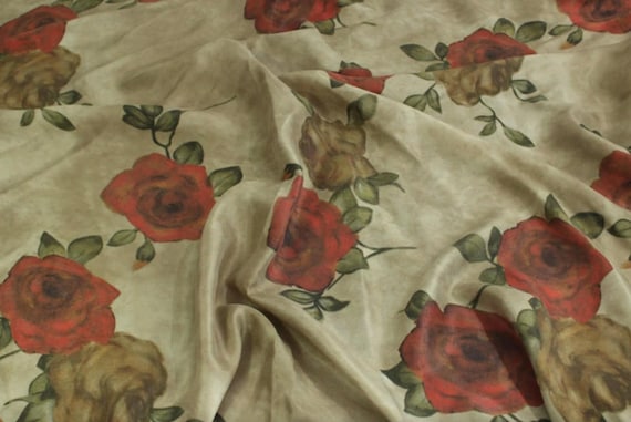 Print cupra fabric, Print cupro fabric by the yard