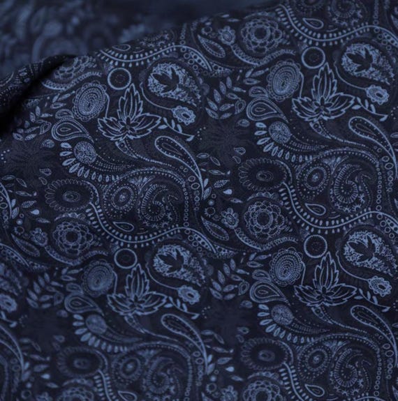 Paisley Print cotton fabric by the yard