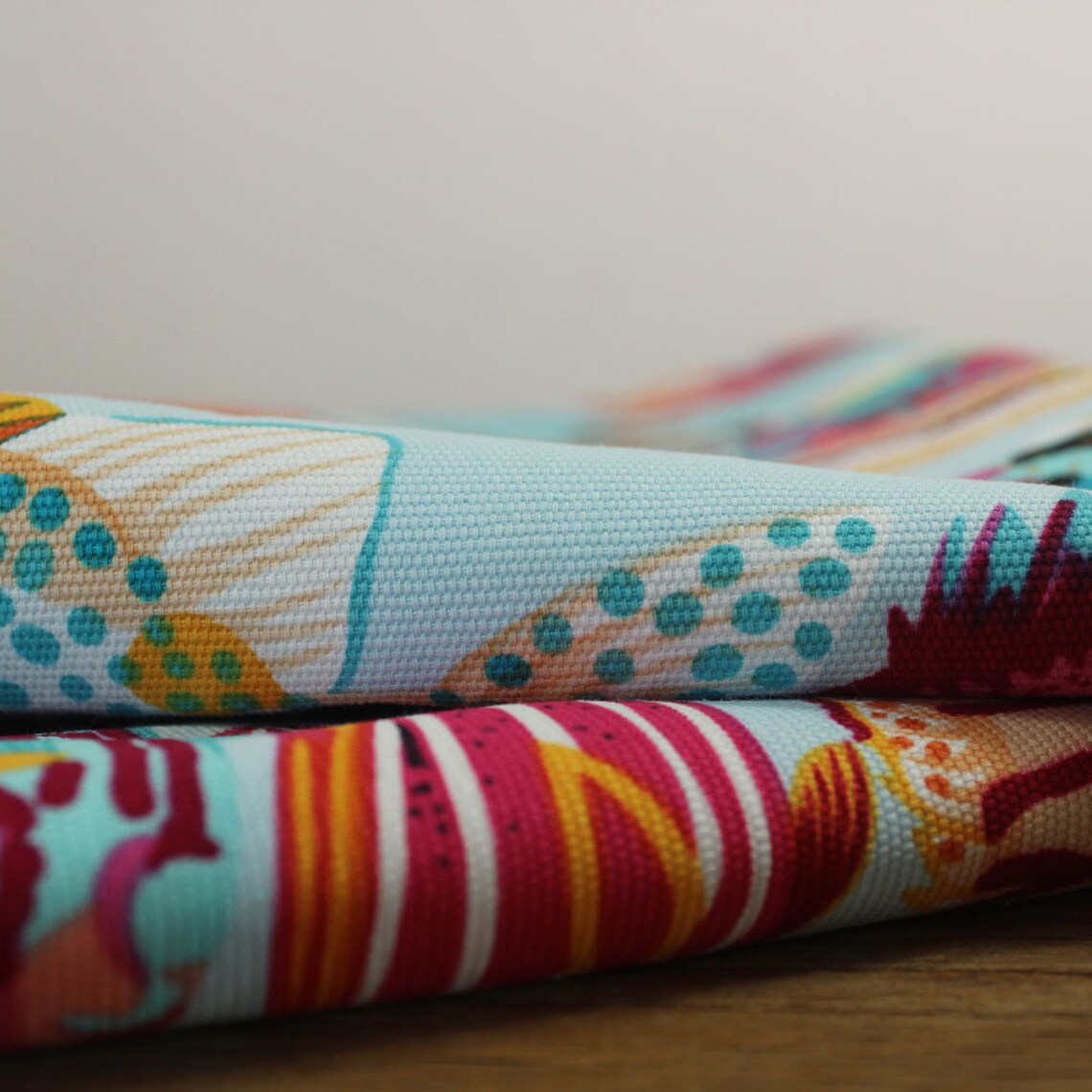 Print canvas cotton fabric by the yard for home decor Etsy