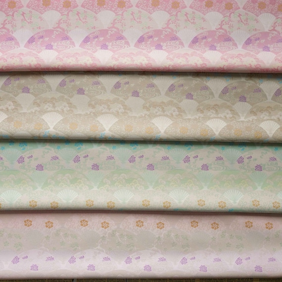 Jacquard brocade fabric by the yard