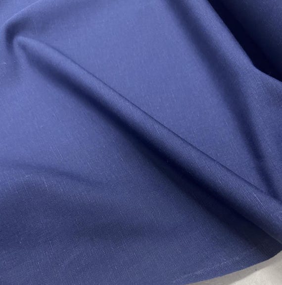 Wool linen fabric by the yard