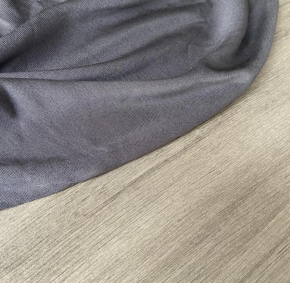 Knit silk viscose jersey fabric by the yard