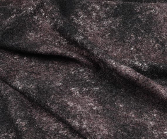 Knit wool fabric by the yard
