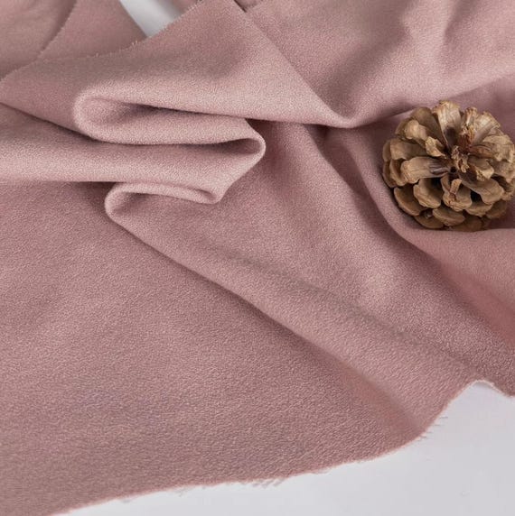 Crepe Worsted Wool fabric by the yard