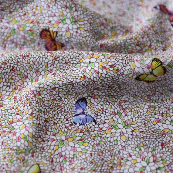 Print cotton fabric by the yard