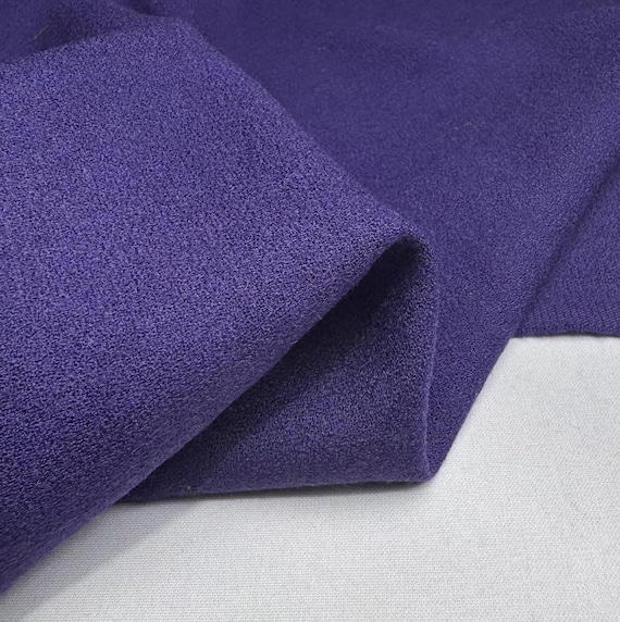 Crepe Worsted Wool fabric by the yard