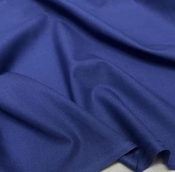 Worsted Wool fabric by the yard