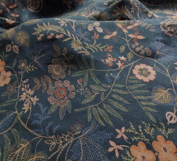 Print ramie fabric by the yard