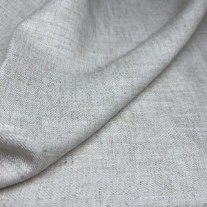 Ecru Linen fabric by the yard