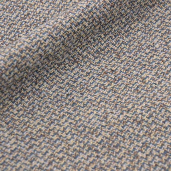 Tweed Wool fabric by the yard