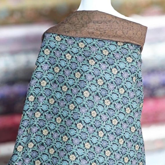 Print Hemp Fabric by the yard