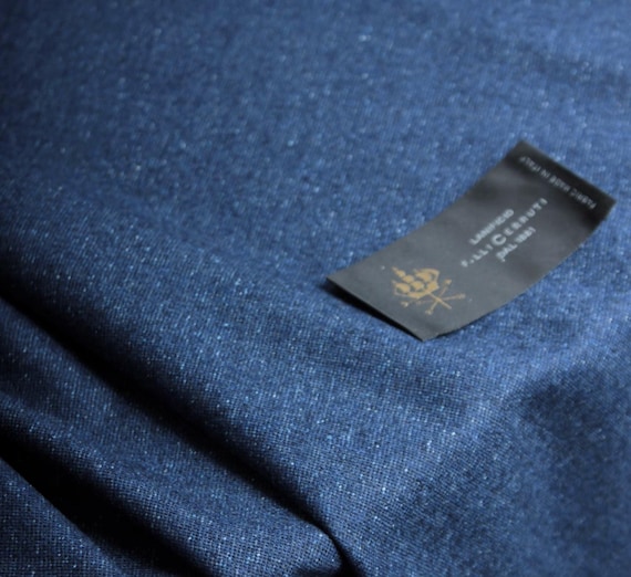 Italian Fabric Specks Wool fabric by the yard