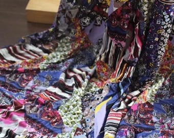 Knit silk jersey fabric by the yard