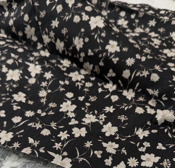 Print linen fabric by the yard