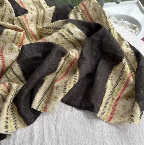 Print ramie fabric by the yard