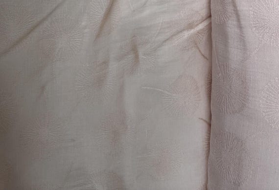 Jacquard tencel linen fabric by the yard