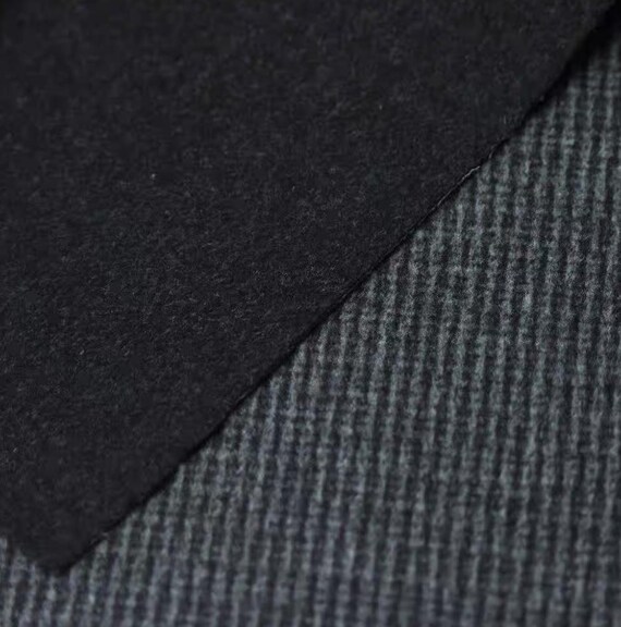 Reversible Wool fabric by the yard