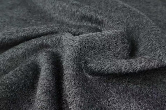 Alpaca wool fabric by the yard