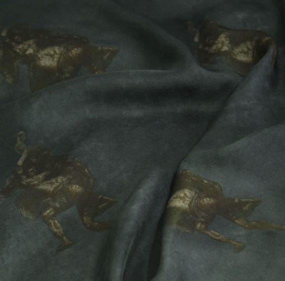 Print cupra fabric, Print cupro fabric by the yard