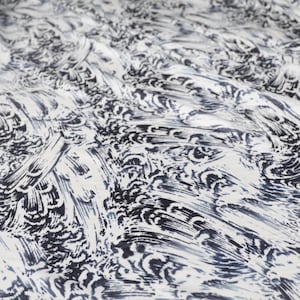 Druck Seidenbaumwollstoff Meterware