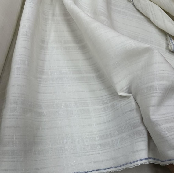 Silk linen fabric by the yard