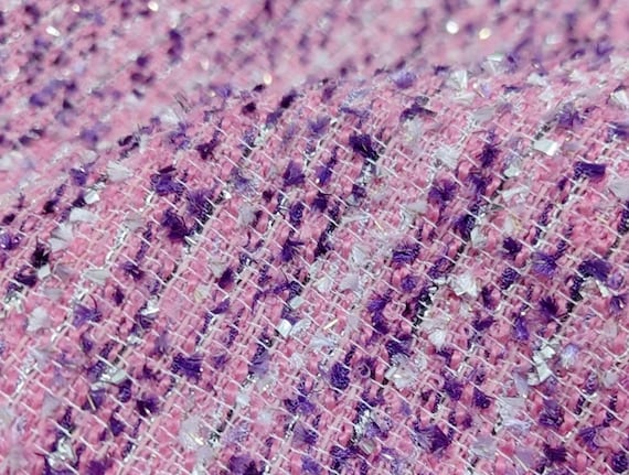 Tweed fabric by the yard