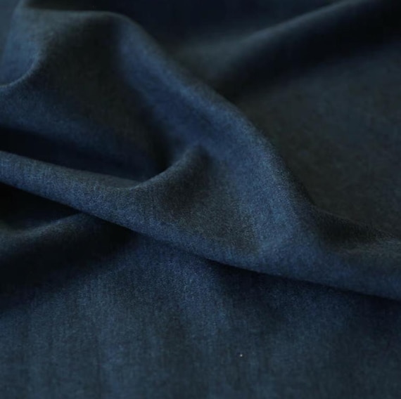 Knit wool fabric by the yard