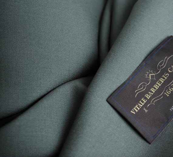 Italian Fabric Worsted Wool fabric by the yard