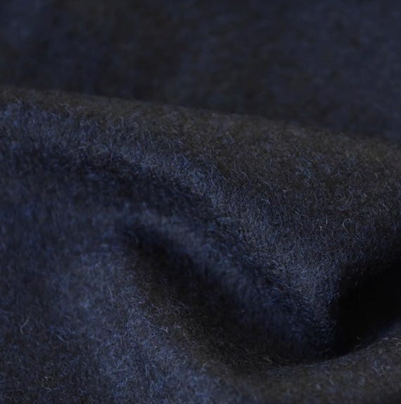 Knit wool fabric by the yard