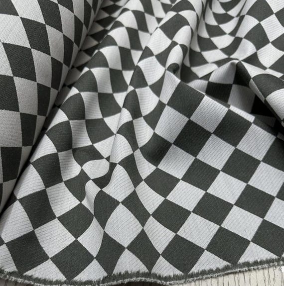 Silk wool fabric by the yard