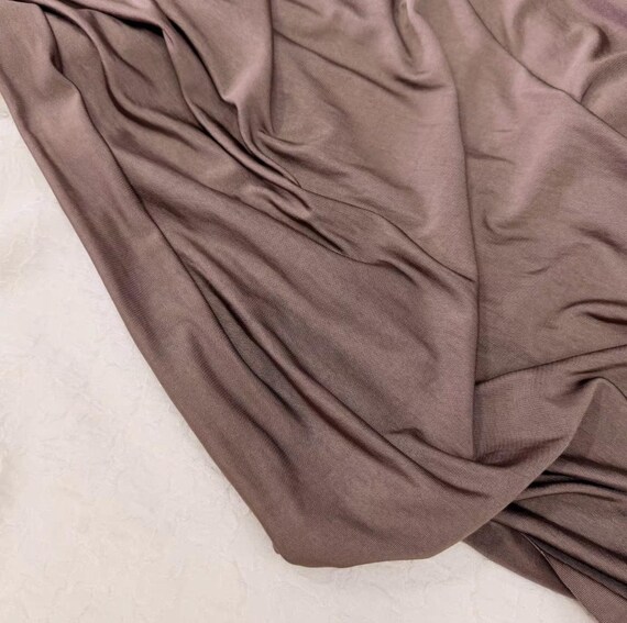 Knit Triacetate fabric by the yard